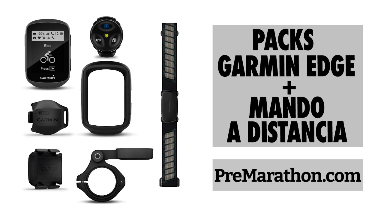 Watch Packs Garmin Edge (MTB/Sensores) y mando a distancia Now Packs Garmin Edge (MTB/Sensores) y mando a distancia