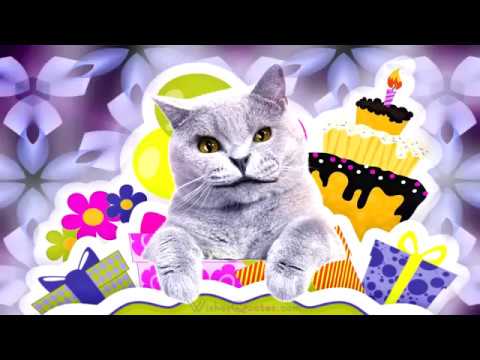 Cool Cat Singing Happy Birthday Dear Friend ...Mahendra Yadav