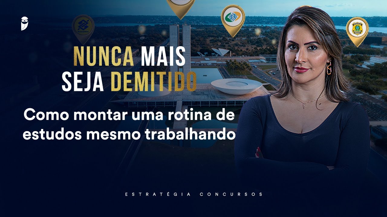 Como montar uma rotina de estudos mesmo trabalhando - Nunca mais seja demitido 2026