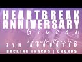 HEARTBREAK ANNIVERSARY (Female Key) - Giveon | ZYN Acoustic Karaoke | Chords