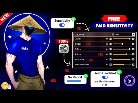 Free Fire Max Headshot Setting After Update 2026⚡Best Sensitivity Settings ⚙️| Sensitivity Setting