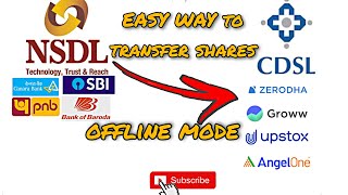 Transfer Shares From Canara Demat To Grow || Delivery Instrument Book || Offline Easy Mode