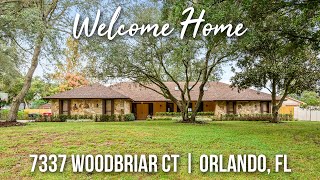 7337 Woodbriar Court Orlando FL 32835 | Orlando Home For Sale | Call 321-775-5811