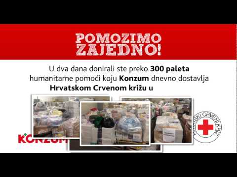 Hvala vam na sudjelovanju u akciji Pomozimo zajedno