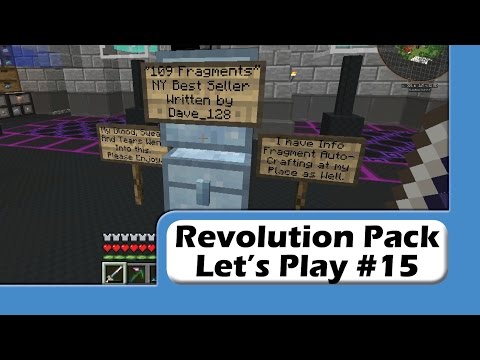 Minecraft - RevolutionPack LP #15 - So Many Pages