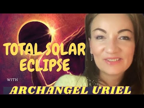 TOTAL SOLAR ECLIPSE in #SAGITTARIUS ♐️ with ARCHANGEL URIEL ✨🔮Sun, Moon Ascendant horoscope ⭐️