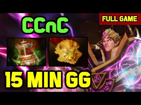 CCnC MID QW Style Invoker OWNAGE - End game in 15 minutes
