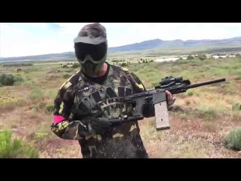 Planet eclipse Mg100 magfed paintball marker first field test.