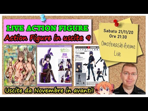 LIVE SABATO 21-11-20 - (66) ACTION FIGURE IN USCITA vol 9