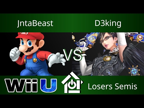 Typo House Macon 5/30/17 - JntaBeast (Mario) vs D3king (Bayonetta) - Smash 4 Losers Semis