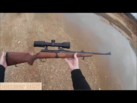 shooting with Mauser M96