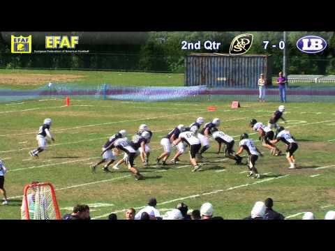 London Blitz v Sollerod Gold Diggers - EFAF Cup Semi-Final 4th June 2011