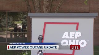 NBC4 Midday AEP power outage update