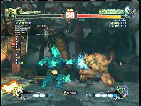 SSF4AE: Zangief (zangitan)  vs. Seth (inaba360)   SD