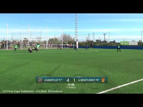 Ronda 1/4 Final. Levante UD "C" 5 -1  Union Benetusser-Fabara CF "B" (Hector)
