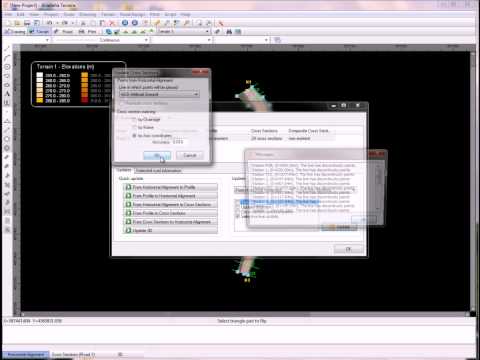 Anadelta Tessera Tutorial - Volume calculation using cross sections.
