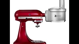Food Processor Attachment for KitchenAid Stand Mixer Demo