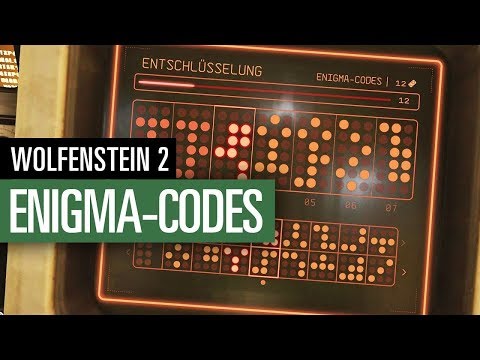 Wolfenstien 2 - Easiest enigma code farm! 2 in under 30 seconds!