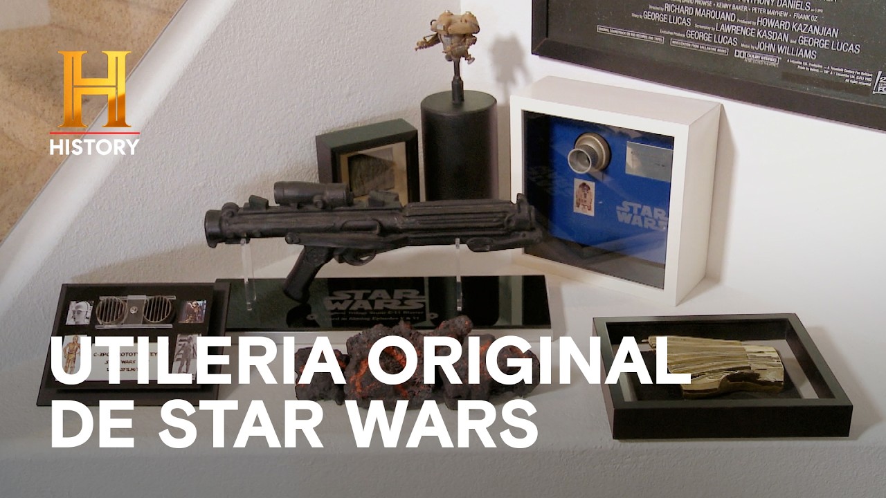 UTILERÍA ORIGINAL DE STAR WARS Y UN BOCETO DE ALIEN FIRMADO POR HR GIGER - El precio de la historia