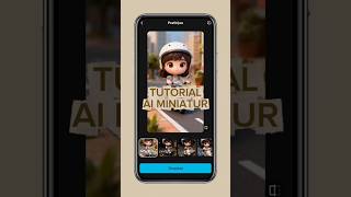 Tutorial Edit AI MINIATUR NAIK VESPA #capcutpioneer #capcut