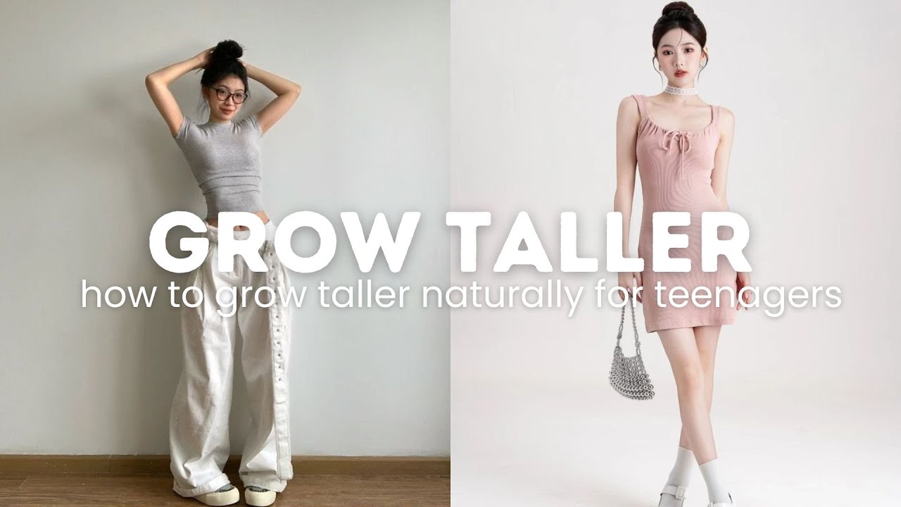 10-18 yrs old || how to grow taller FAST naturally for teenagers
