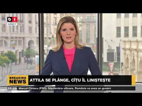 ȘTIRI B1 ORA 9.00 CU LUIZA CERGAN - NEGOCIERILE S-AU BLOCAT LA PREMIER