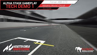 Assetto Corsa Competizione Gameplay - Ferrari 488 GT3 @ Misano World Circuit - Dry Hotlap