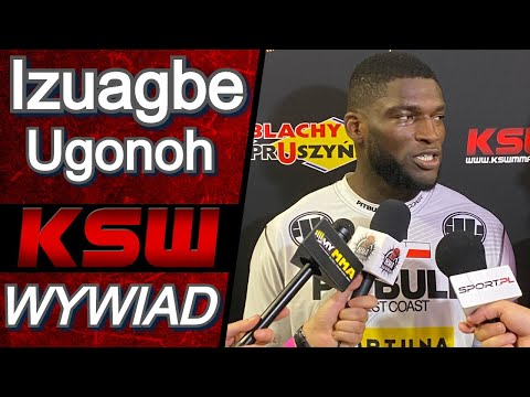 IZU UGONOH udanie debiutuje w MMA podczas KSW 54!