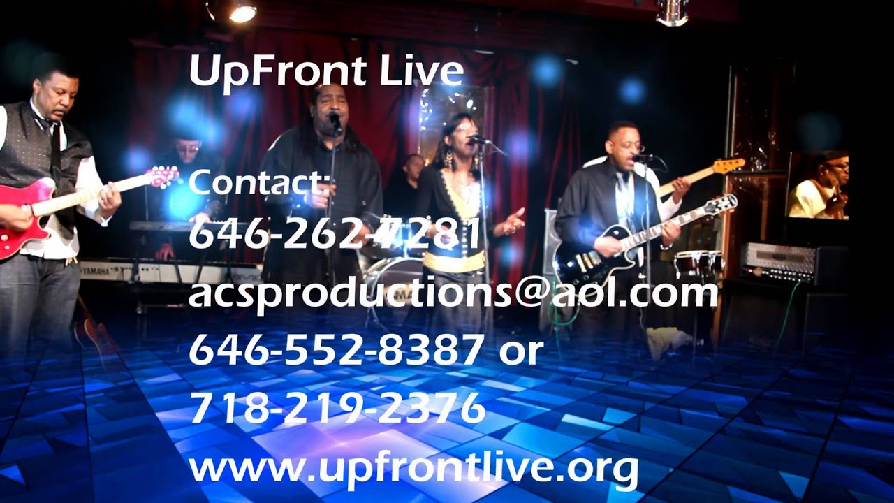 Promotional video thumbnail 1 for Up Front Live The Band