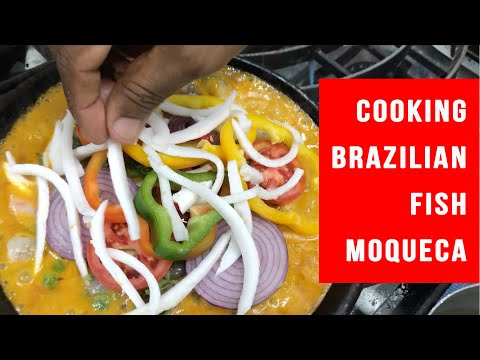 How to make MOQUECA MISTA BAIANA. Brazilian Fish Shrimp Stew. Cooking Moqueca with João Silva.