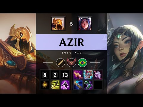 Azir Mid vs Irelia - BR Grandmaster Patch 25.07