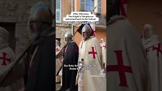 Download lagu After 700 years, the Knights Templar return to the Vatican! #Vatican #Templar #Rome mp3