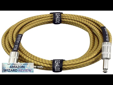 GLS Audio Instrument Cable Amp Cord for Bass & Electric Guitar Review