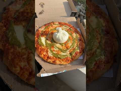 Dominos Gourmet Range Burrata Pizza Review | Rs 1000 Ka Ek Pizza 😱😱 | So Saute #shorts