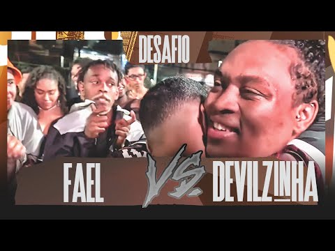 (PUT4RI4 TOTAL 😱😱) FAEL X DEVILZINHA - DESAFIO - BATALHA DO COLISEU X FORT (RJ)