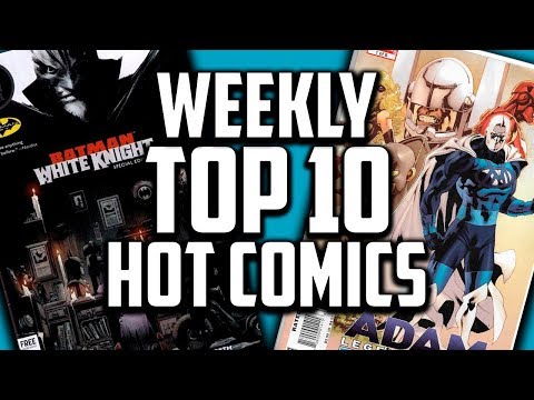 Hot Top 10 Comic Books On The Rise - DEC (Week 3) 2018