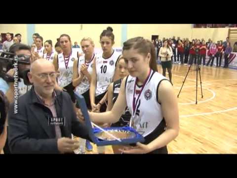 16. februar 2014, Kup Srbije, dodela medalja i pehara