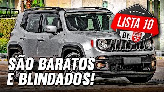 10 CARROS BLINDADOS BARATOS PARA COMPRAR E ANDAR PROTEGIDO DAS VÍTIMAS DA SOCIEDADE (by membros)