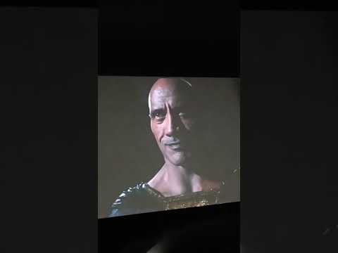 escena post creditos de black Adam sale superman