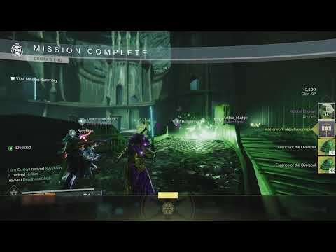 Destiny 2 - Crota's End - 37 Essences of the Oversouls Drop!!!