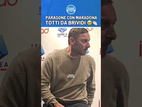 TOTTI IS A TWICE-CREAM 🗣️ | ON MARADONA: HAVE YOU HEARD 💙❓#shorts