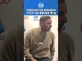 TOTTI DA BRIVIDI 🗣️ | SU MARADONA: AVETE SENTITO 💙❓#shorts