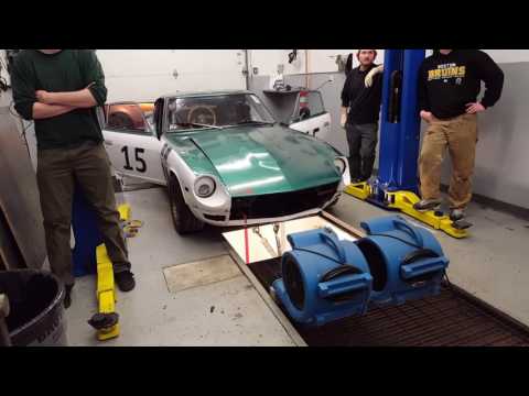 24 Hours of Lemons 1976 Datsun 280z Stock L28 Dyno