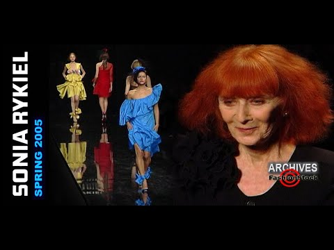 SONYA RYKIEL Spring 2005 - Archive Fashion Stock Video | Paris Fashion Week SS 05 | HD 720P