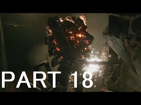 RESIDENT EVIL 8 VILLAGE Walkthrough Gameplay Part 18 - CHRIS REDFIELD AND BOSS STURM