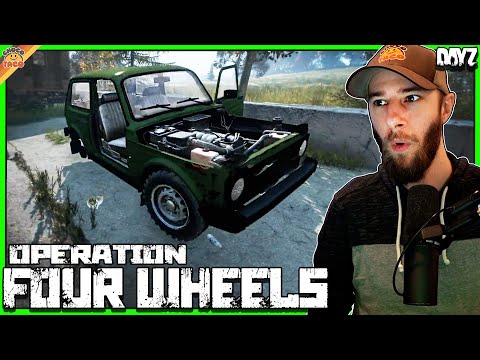 Operation FOUR WHEELS ft. Reid - chocoTaco DayZ Deer Isle Gameplay