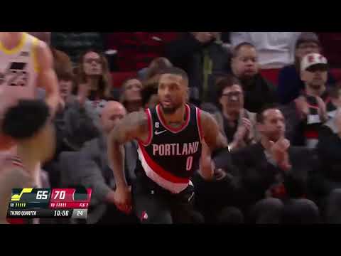Damian Lillard UNREAL 60 PTS Full Highlights vs Jazz - DAME TIME