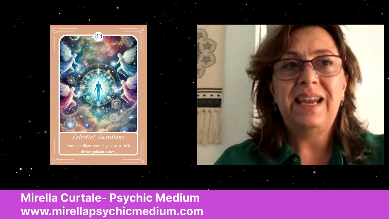 Card 39: Celestial Guardians - Mirella Curtale | Psychic Medium