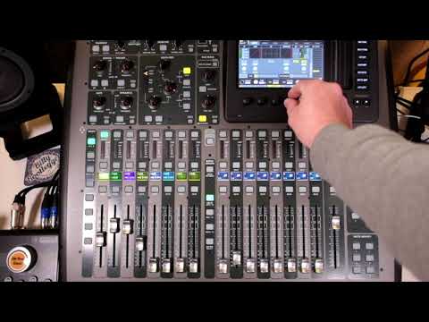 X32 Menu - Using Mute Groups