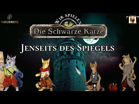 Die schwarze Katze - Jenseits des Spiegels (Actual Play, @UlissesSpieleTV, DSK, DSA, Pen & Paper)